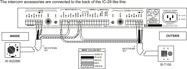 Typical Speaker-to-Speaker Setup