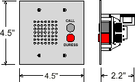 IS-T100/2VP Dimensions