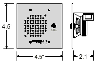 IS-T100E Dimensions