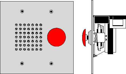 IS-T100BWP Security Sub Station